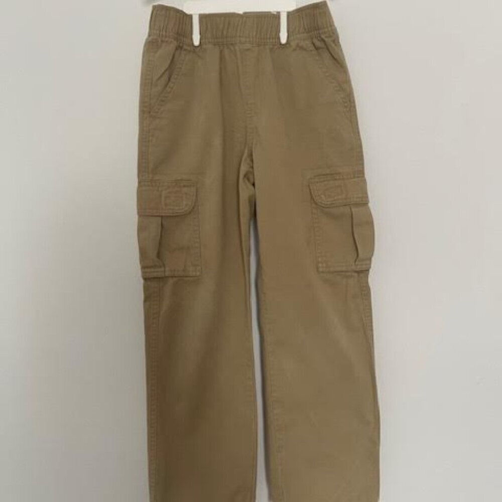 The Children's Place Boys' Pull-on Cargo Pants – Khaki , Size 6